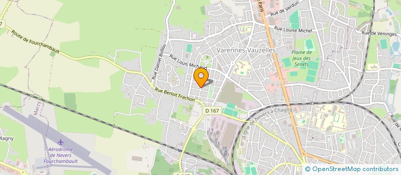 localisation de l'entreprise SCI JEC V  VARENNES-VAUZELLES