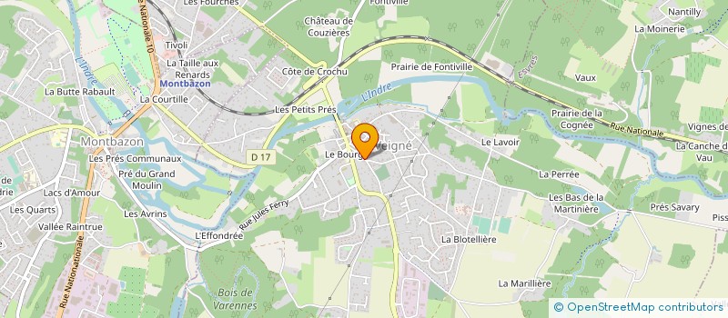 localisation de l'entreprise SCI JECAMO-EGALITE à VEIGNE