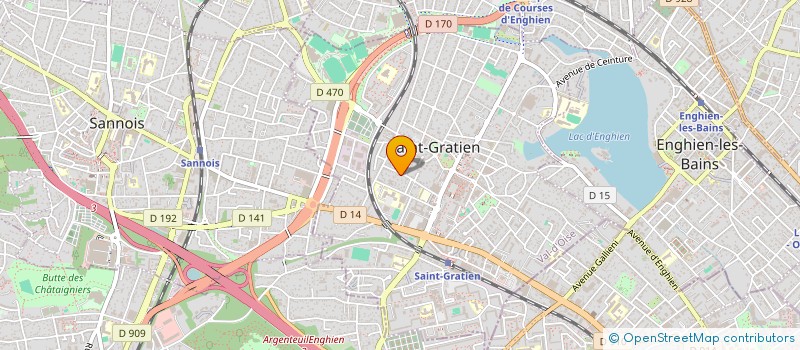 localisation de l'entreprise SCI JECATO à SAINT-GRATIEN
