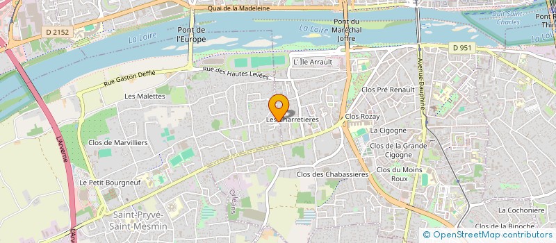 localisation de l'entreprise SCI JECT BANNIER  SAINT-PRYVE-SAINT-MESMIN