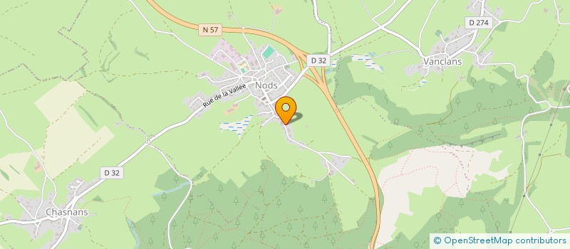 localisation de l'entreprise SCI JECYNAT  LES PREMIERS SAPINS