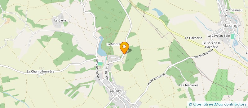 localisation de l'entreprise SCI JED JUMERT  LUNAY