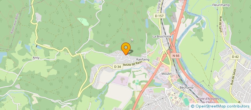 localisation de l'entreprise SCI JEDA  SAINT-NABORD