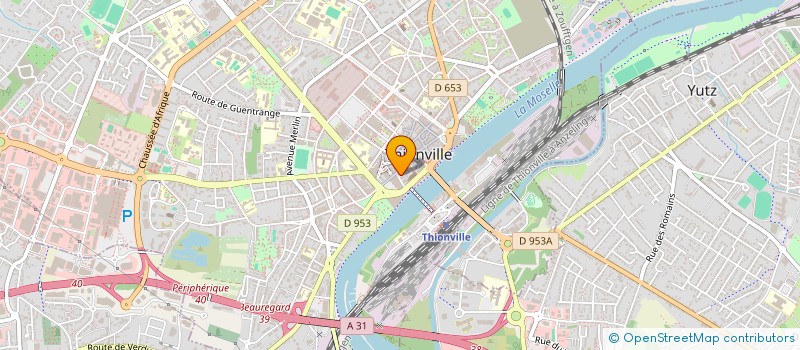 localisation de l'entreprise SCI JEDIBA à THIONVILLE