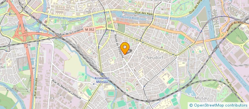 localisation de l'entreprise SCI JEEP  STRASBOURG