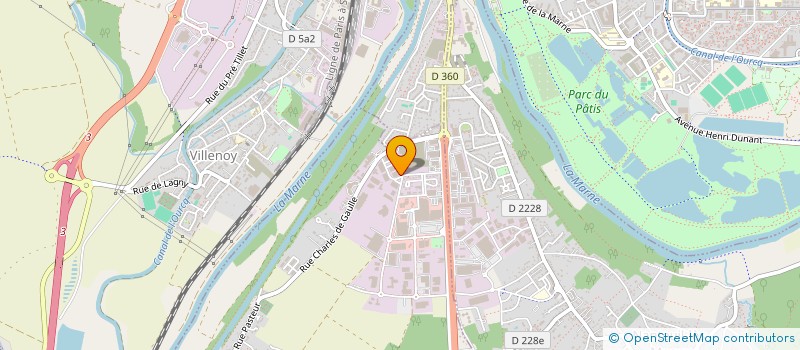 localisation de l'entreprise SCI JEEPCY à MAREUIL-LES-MEAUX