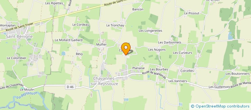 localisation de l'entreprise SCI JEEPIM  PONT-DE-VAUX