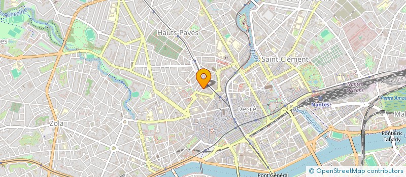 localisation de l'entreprise SCI JEF 1 à NANTES