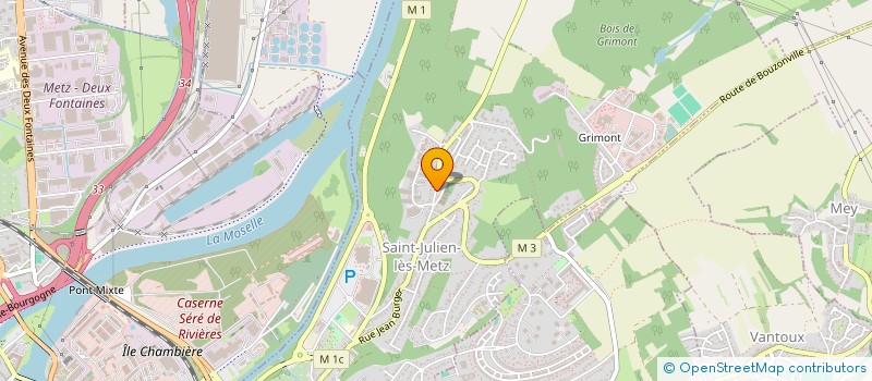 localisation de l'entreprise SCI JEF à SAINT-JULIEN-LES-METZ