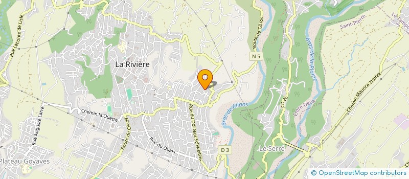 localisation de l'entreprise SCI JEF  SAINT-LOUIS