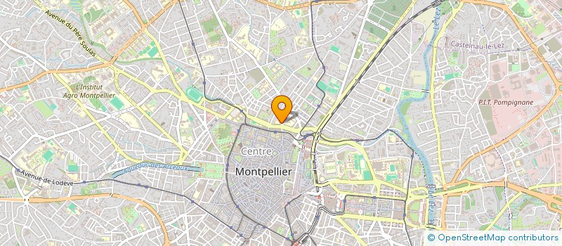 localisation de l'entreprise SCI JEFA à MONTPELLIER