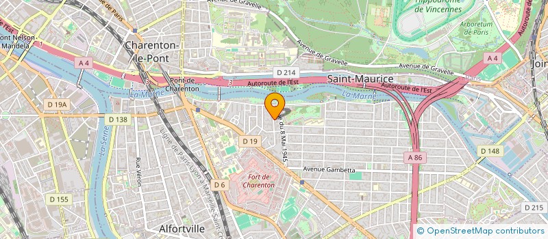 localisation de l'entreprise SCI JEFADE à MAISONS ALFORT