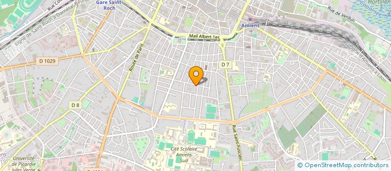 localisation de l'entreprise SCI JEFF à AMIENS