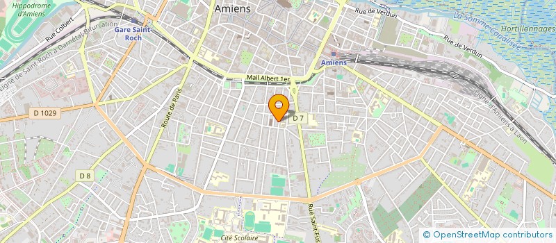 localisation de l'entreprise SCI JEFF à AMIENS