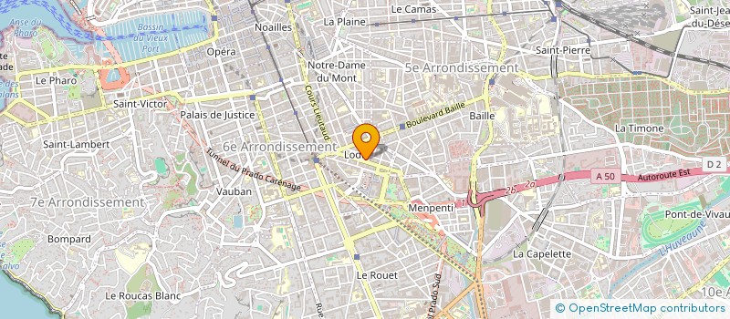 localisation de l'entreprise SCI JEFF à MARSEILLE