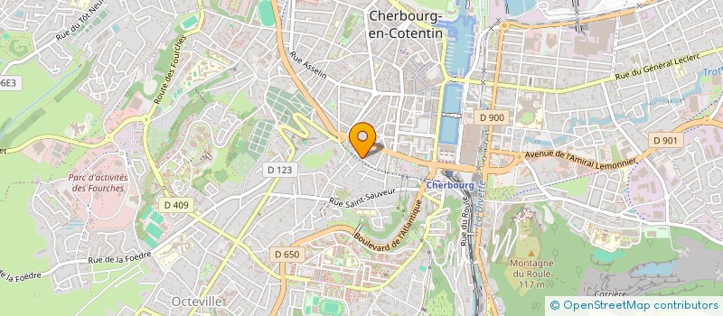 localisation de l'entreprise SCI JEFFANIE EVOLUTION à CHERBOURG-EN-COTENTIN