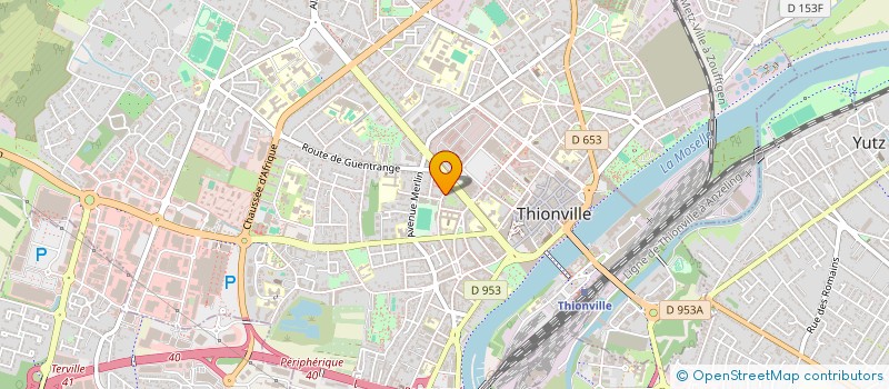 localisation de l'entreprise SCI JEFFKA à THIONVILLE