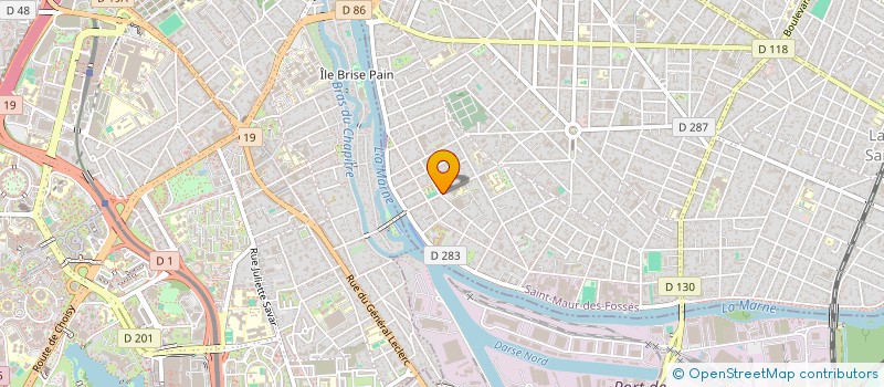 localisation de l'entreprise SCI JEFFREY à SAINT-MAUR-DES-FOSSES