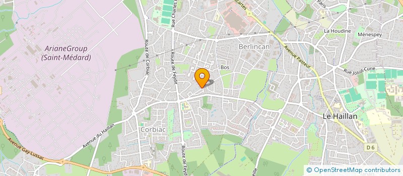 localisation de l'entreprise SCI JEFFTHIMA  SAINT-MEDARD-EN-JALLES