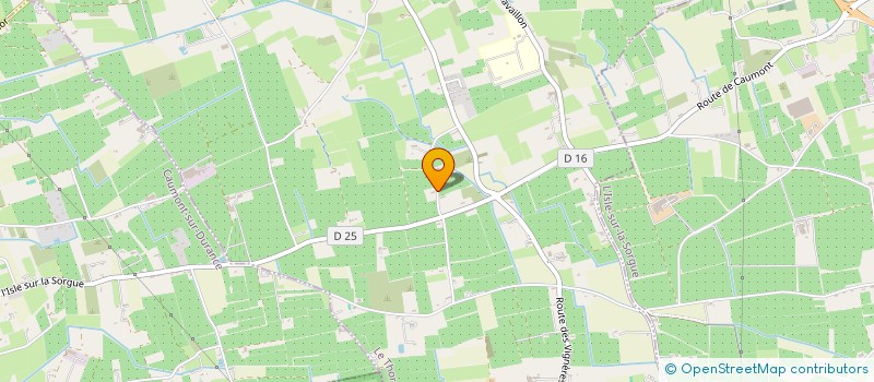 localisation de l'entreprise SCI JEG  CABRIERES-D'AVIGNON