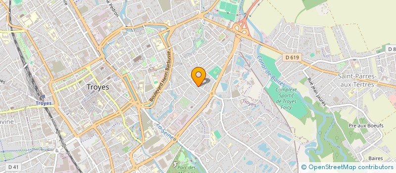 localisation de l'entreprise SCI JEG à TROYES