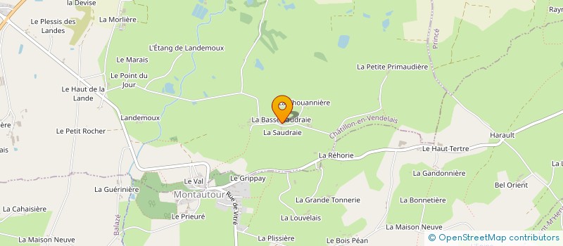 localisation de l'entreprise SCI JEGAP  CHATILLON-EN-VENDELAIS