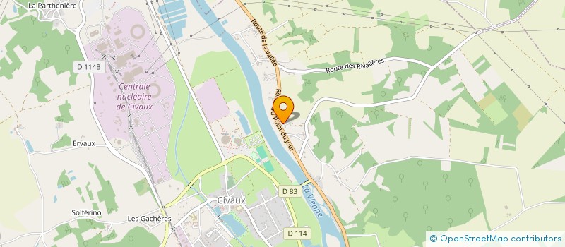 localisation de l'entreprise SCI JEGATOLUEM  MILLAC