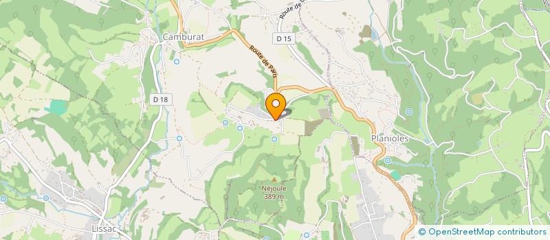 localisation de l'entreprise SCI JEGIMMEUBLE  CAMBURAT