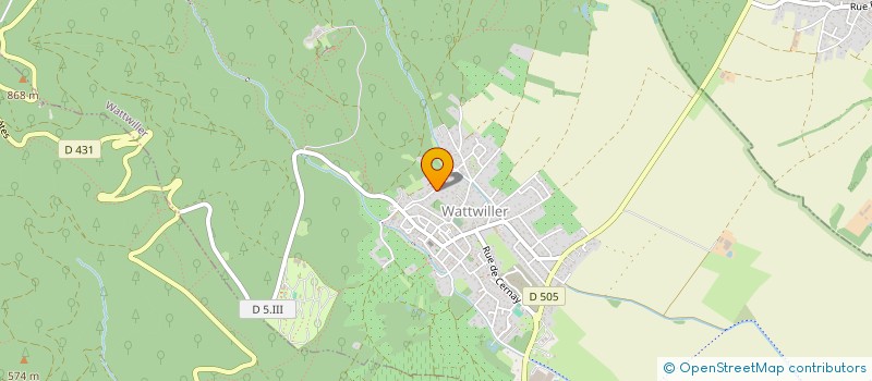 localisation de l'entreprise SCI JEGO  ASPACH-MICHELBACH