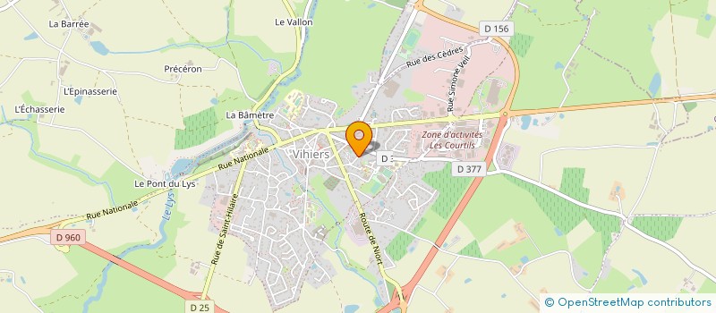 localisation de l'entreprise SCI JEGO BLOUIN à LYS-HAUT-LAYON