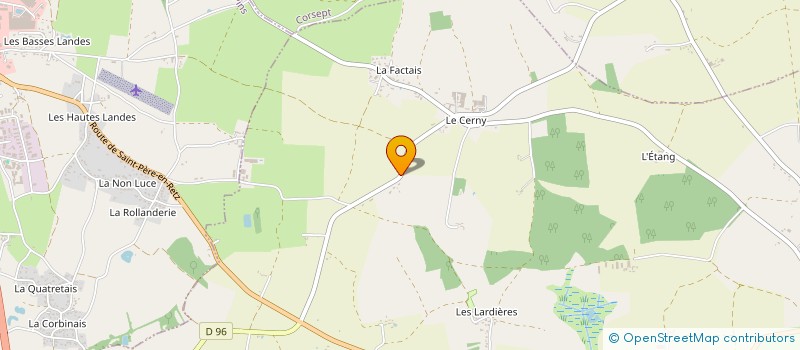 localisation de l'entreprise SCI JEGOTHOM  SAINT-PERE-EN-RETZ