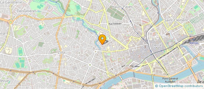 localisation de l'entreprise SCI JEGUIRIM.H  NANTES