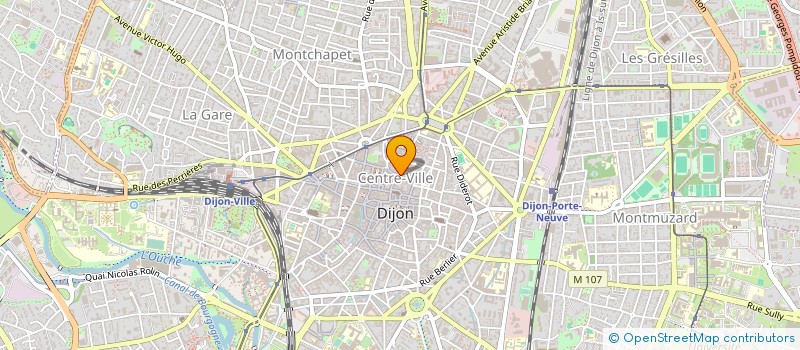 localisation de l'entreprise SCI JEHAN DE LA CROIX à DIJON