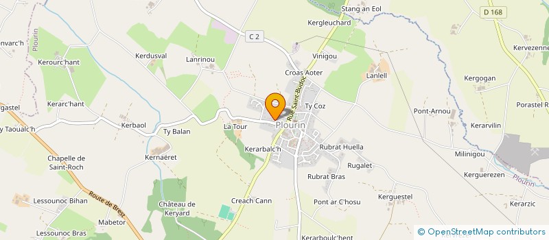 localisation de l'entreprise SCI JEHAN DE LA TOUR  PLOURIN