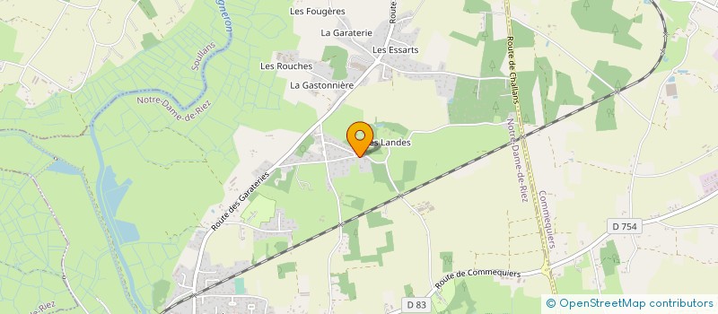 localisation de l'entreprise SCI JEHEM à NOTRE-DAME-DE-RIEZ