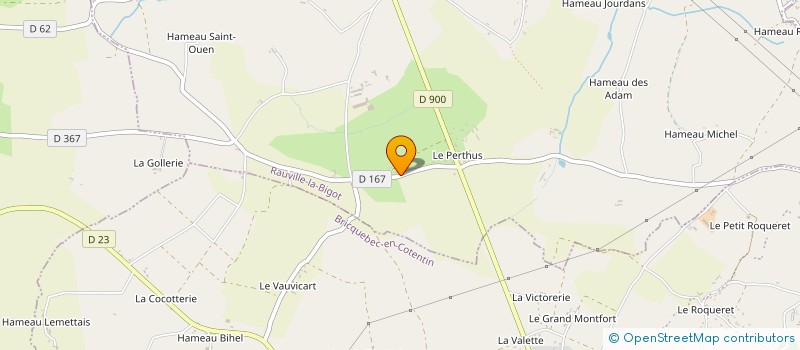 localisation de l'entreprise SCI JEHOBI à BRICQUEBEC-EN-COTENTIN