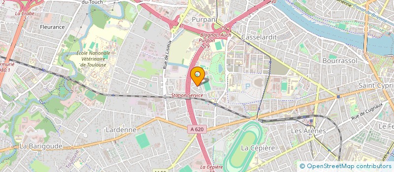 localisation de l'entreprise SCI JEJALL à TOULOUSE