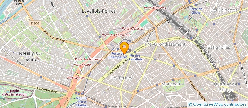 localisation de l'entreprise SCI JEJUAL BERDUGO  PARIS