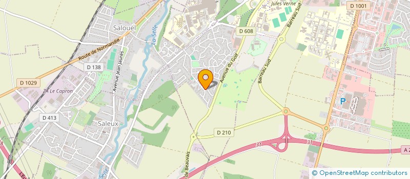 localisation de l'entreprise SCI JEKSON  SALOUEL