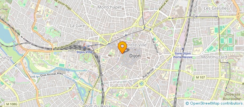 localisation de l'entreprise SCI JELA à DIJON