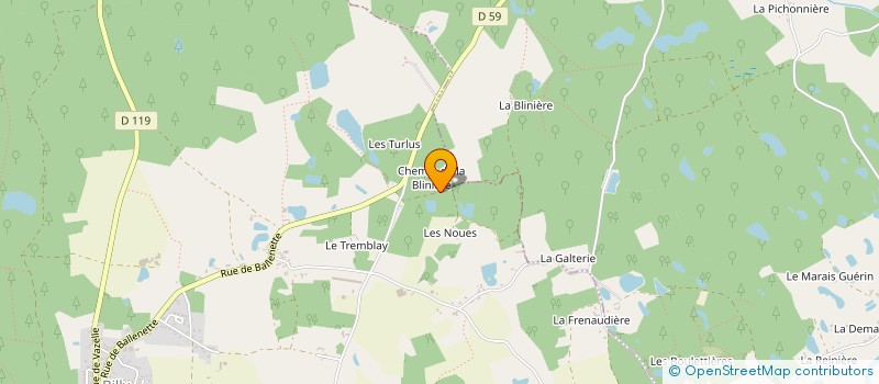 localisation de l'entreprise SCI JELA  BILLY