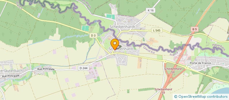 localisation de l'entreprise SCI JELANI  WISSEMBOURG