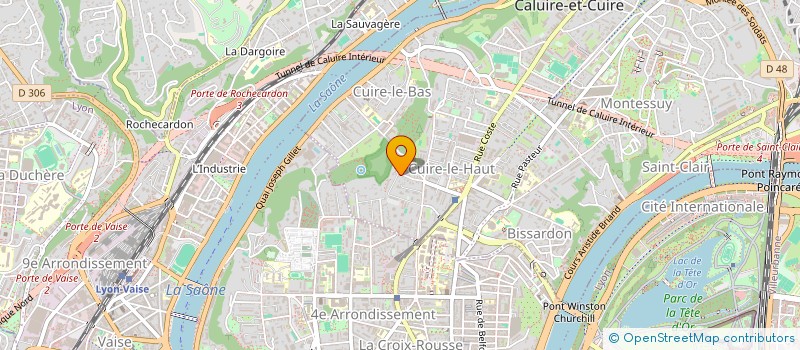 localisation de l'entreprise SCI JELESCLE  CALUIRE-ET-CUIRE