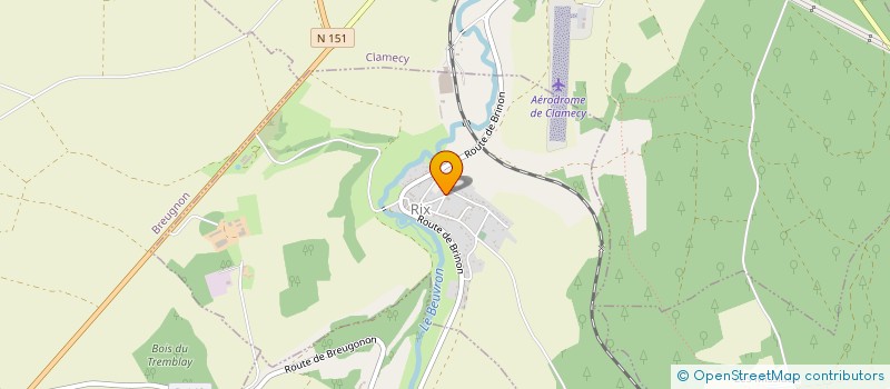 localisation de l'entreprise SCI JELIB à RIX