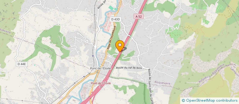 localisation de l'entreprise SCI JELLEL  ROQUEVAIRE