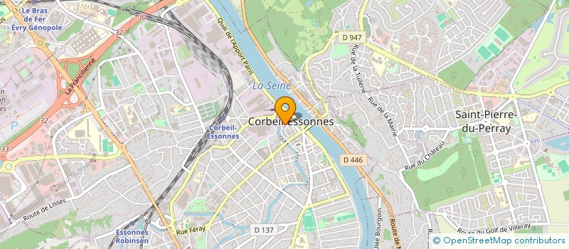 localisation de l'entreprise SCI JELLOULI à CORBEIL-ESSONNES
