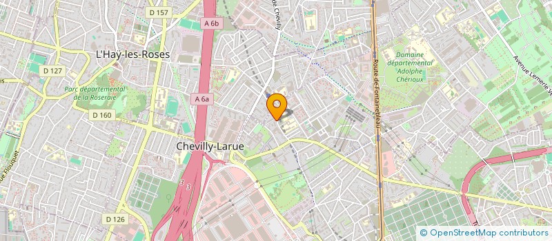 localisation de l'entreprise SCI JELLT à CHEVILLY-LARUE