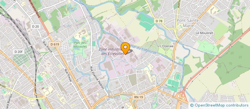 localisation de l'entreprise SCI JELM à TROYES
