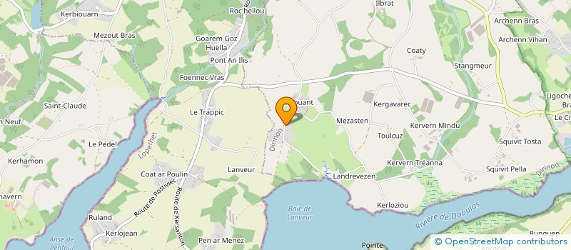 localisation de l'entreprise SCI JELOGUI  DIRINON