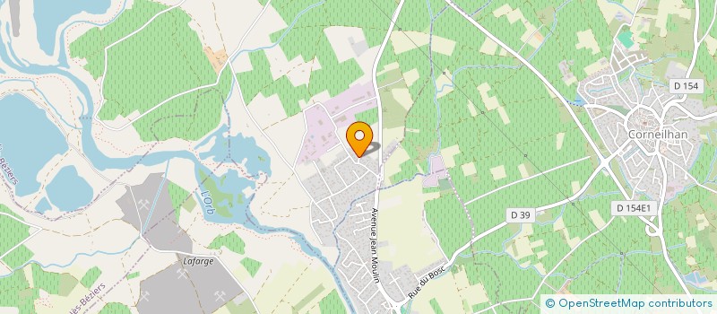 localisation de l'entreprise SCI JELUMAY  THEZAN-LES-BEZIERS